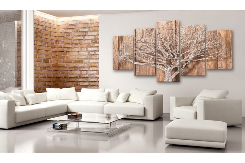Bilde Tree Story 200x100 - Artgeist sp. z o. o. - Innredning - Bilder & kunst - Lerretsbilder