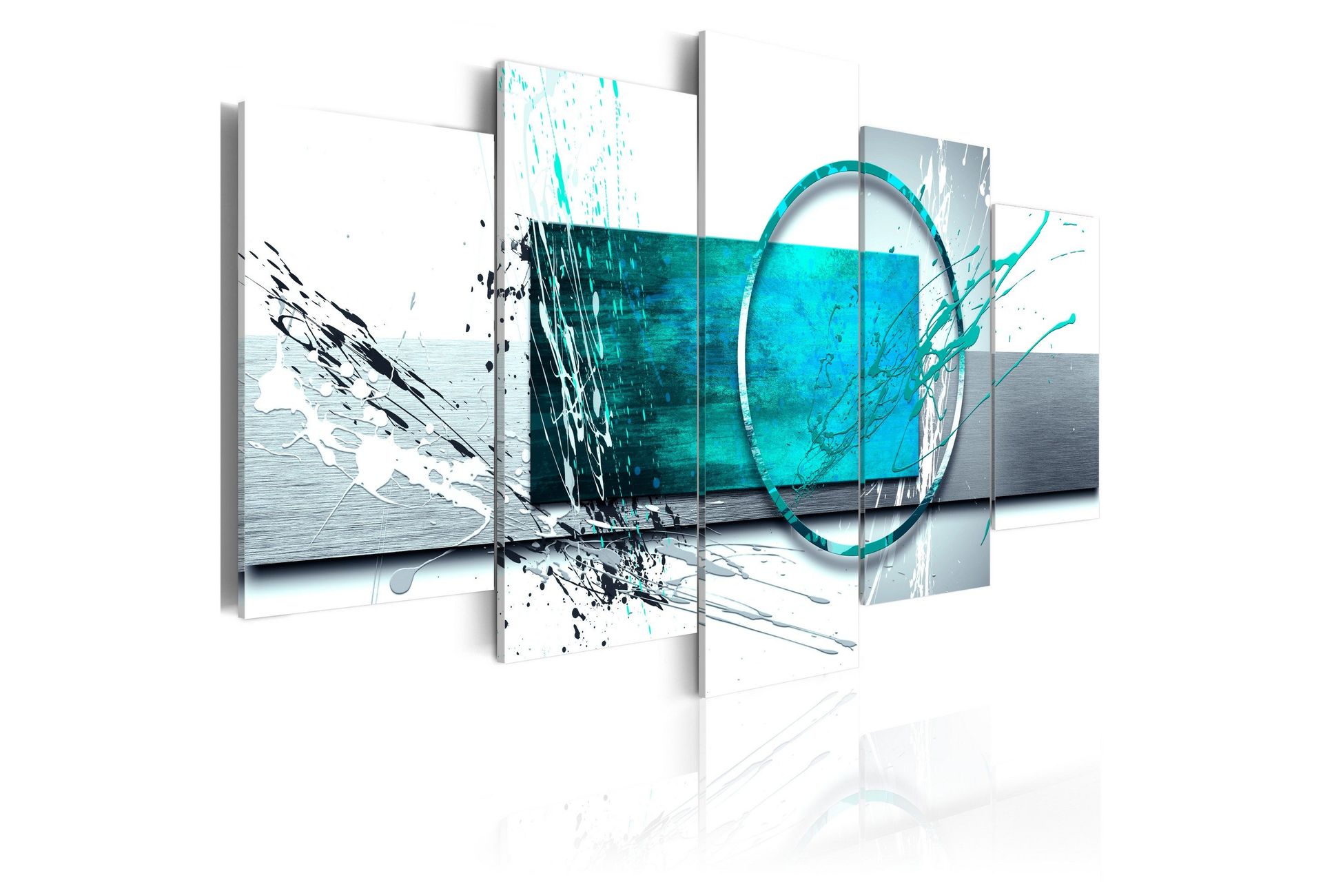 Bilde Turquoise Expression 200x100 - Artgeist sp. z o. o.