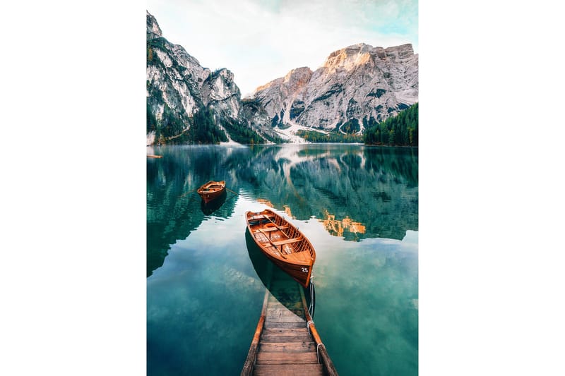 Bilde Tyrol Boat - 55x07 cm - Innredning - Bilder & kunst