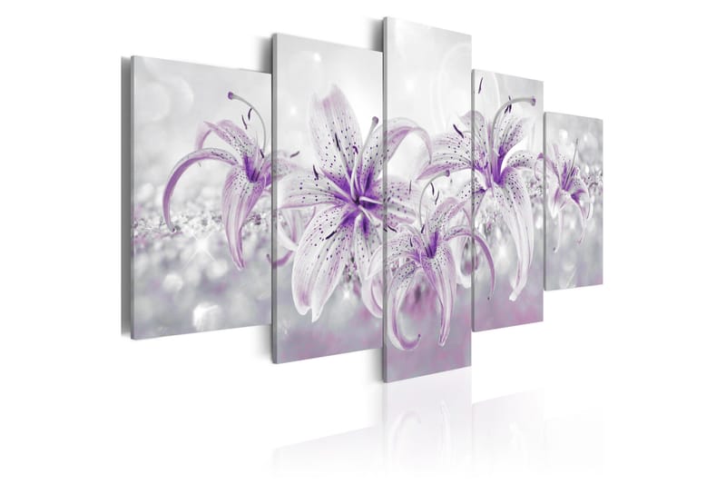 Bilde Purple Graces 100x50, Artgeist sp. z o. o.