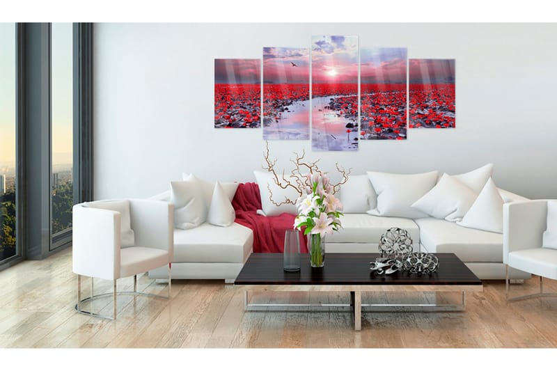 Bilde På Akryl The River Of Love 100x50 - Artgeist sp. z o. o. - Innredning - Bilder & kunst