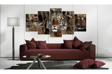 Bilde På Akryl Guard Of The Jungle 100x50 - Artgeist sp. z o. o. - Innredning - Bilder & kunst