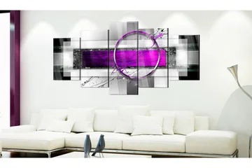 Bilde På Akryl Violet Rim 100x50 - Artgeist sp. z o. o. - Innredning - Bilder & kunst