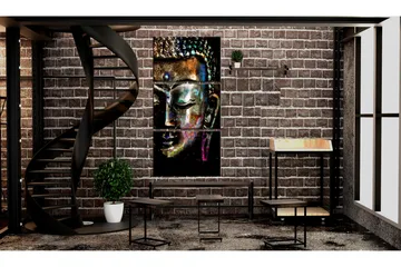 Bilde Peaceful Buddha 60x120 - Artgeist sp. z o. o. - Innredning - Bilder & kunst - Lerretsbilder