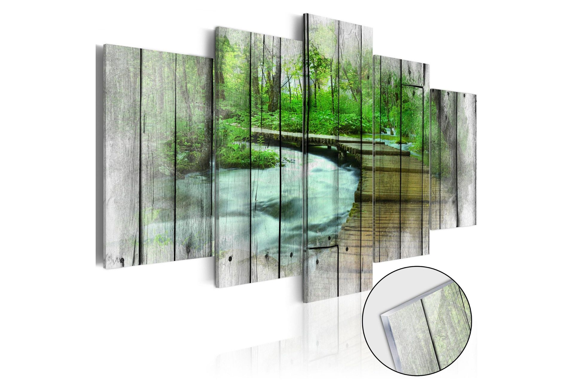 Bilde På Akryl Forest Of Secrets 100x50 - Artgeist sp. z o. o.