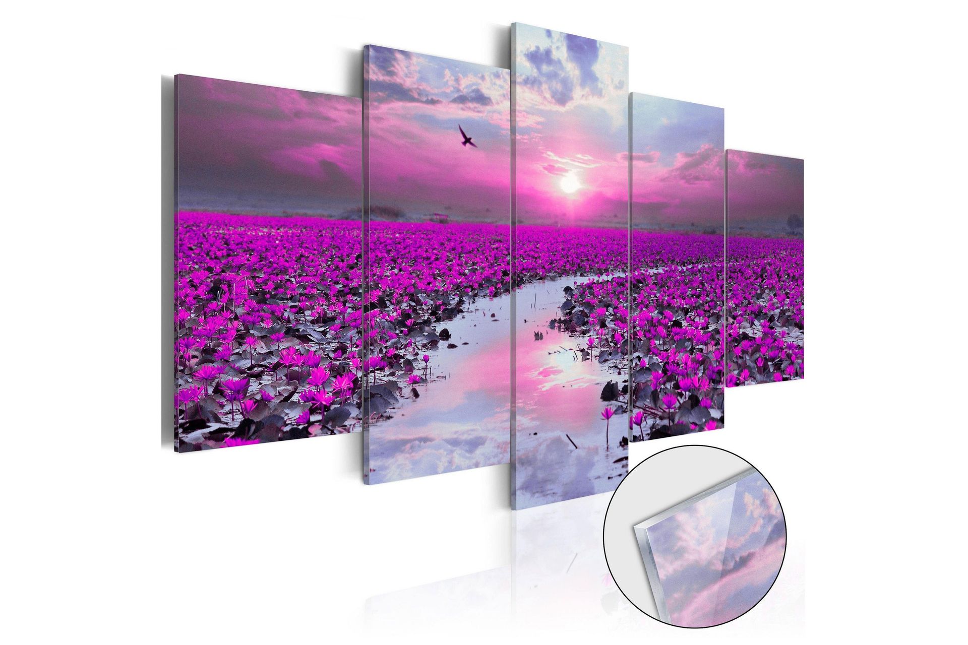 Bilde På Akryl The River Of Magic 100x50 - Artgeist sp. z o. o.