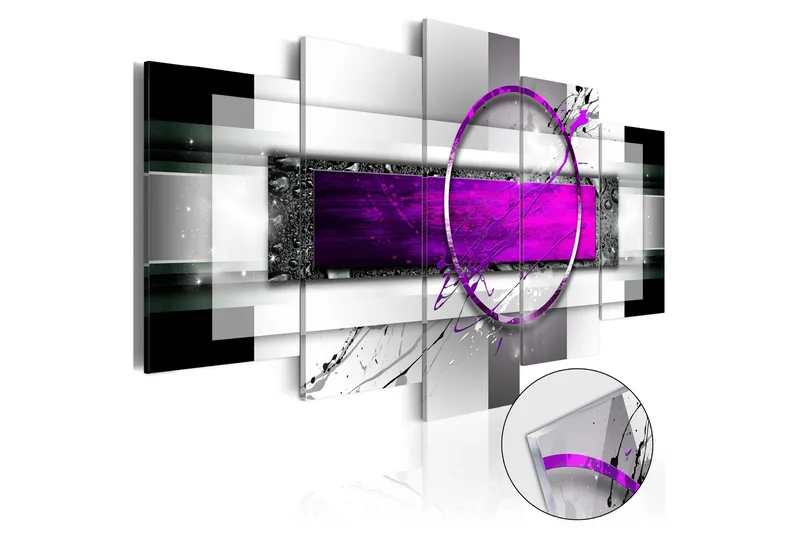 Bilde På Akryl Violet Rim 100x50, Artgeist sp. z o. o.