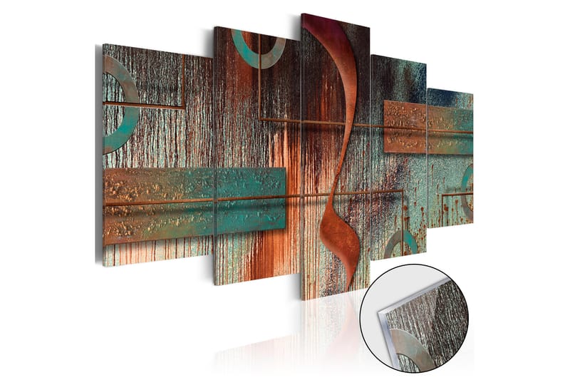 Bilde På Akryl Abstract Melody 200x100 - Artgeist sp. z o. o. - Innredning - Bilder & kunst