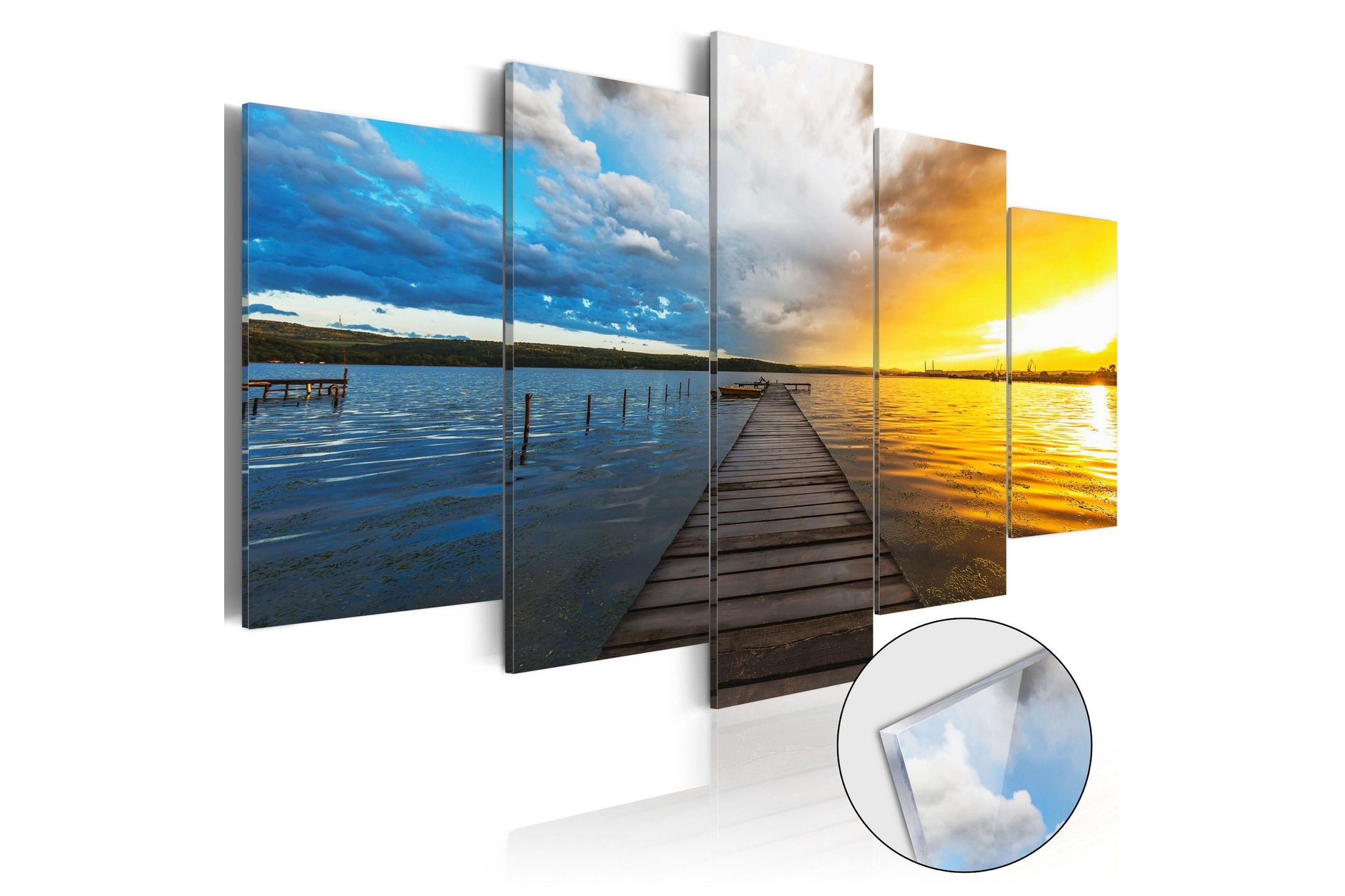 Bilde På Akryl Lake Of Dreams 100x50 - Artgeist sp. z o. o.