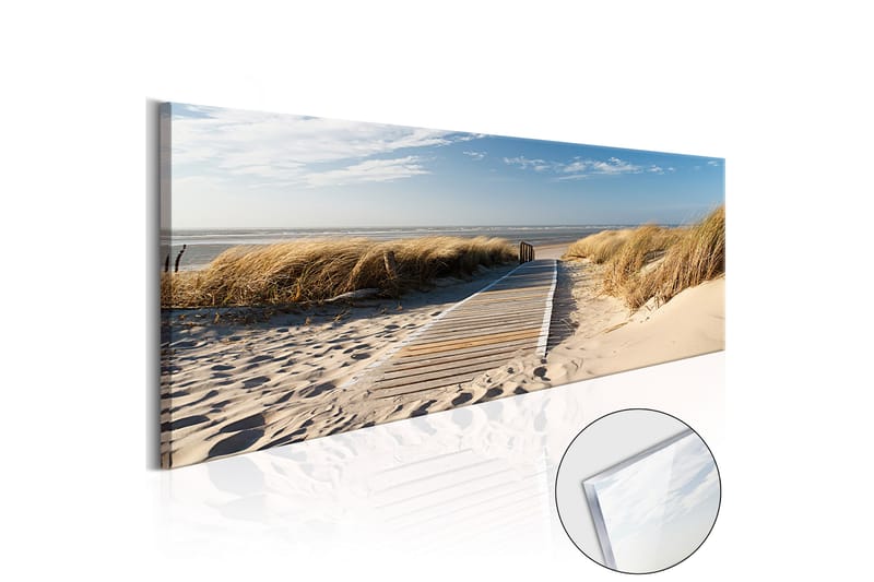 Bilde På Akryl Wild Beach 135x45 - Artgeist sp. z o. o. - Innredning - Bilder & kunst