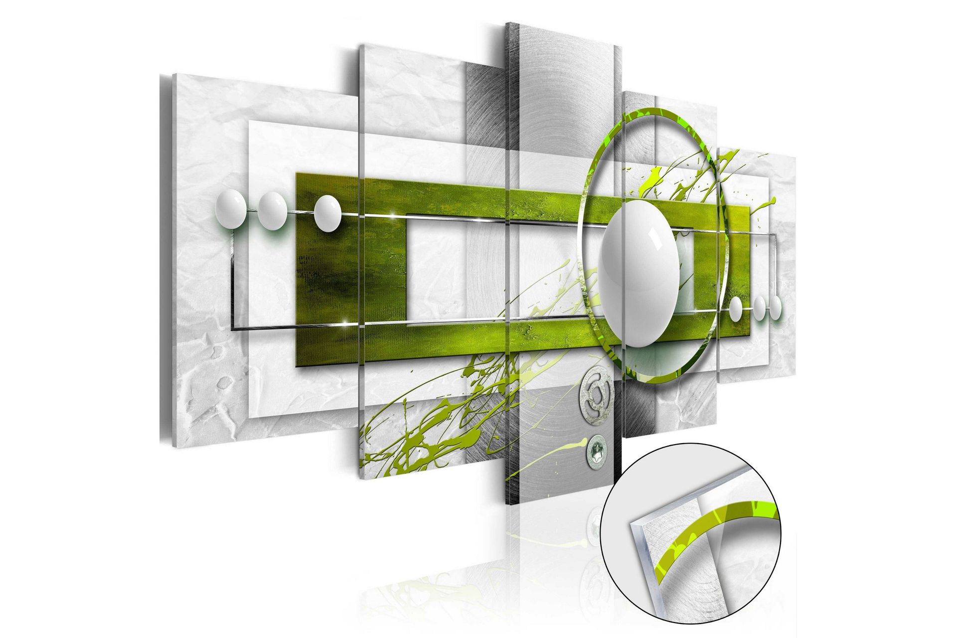 Bilde På Akryl Green Energy 100x50 - Artgeist sp. z o. o.