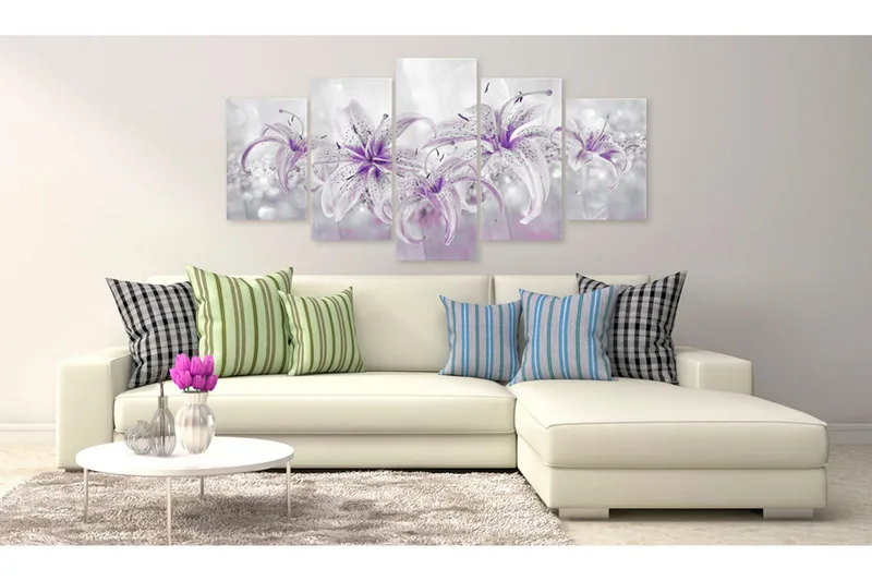 Bilde På Akryl Purple Graces 100x50 - Artgeist sp. z o. o. - Innredning - Bilder & kunst