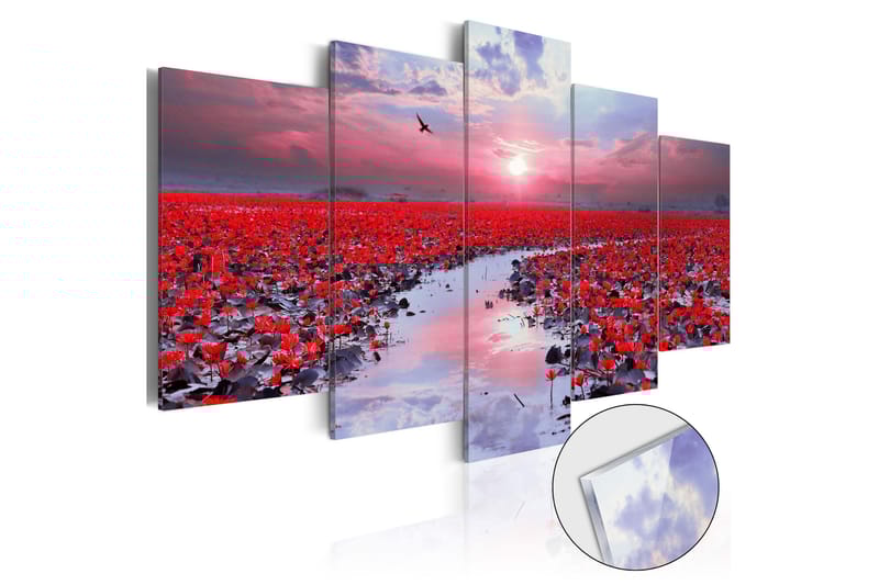 Bilde På Akryl The River Of Love 200x100 - Artgeist sp. z o. o. - Innredning - Bilder & kunst