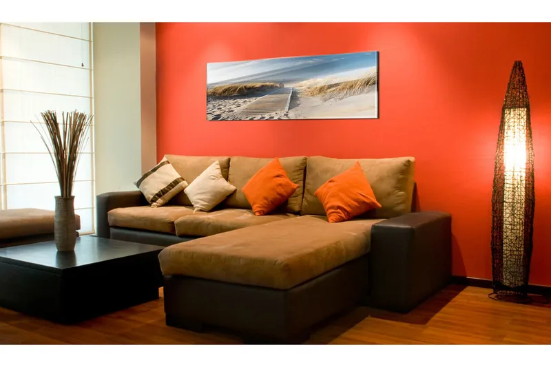 Bilde På Akryl Wild Beach 120x40 - Artgeist sp. z o. o. - Innredning - Bilder & kunst