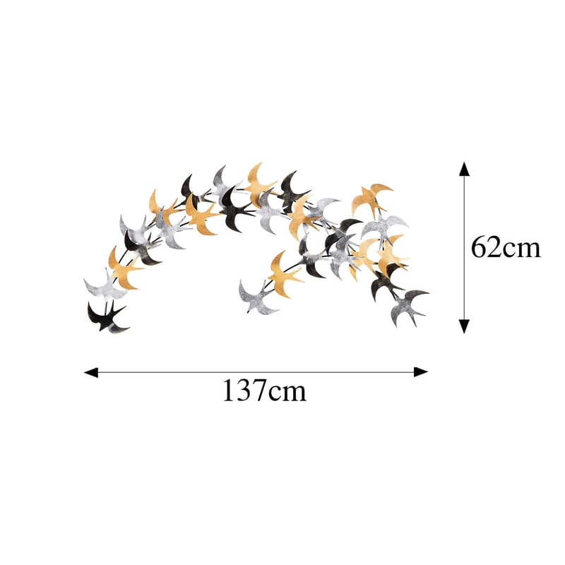Decorative Metal Wall Accessory Wallxpert - Innredning - Bilder & kunst