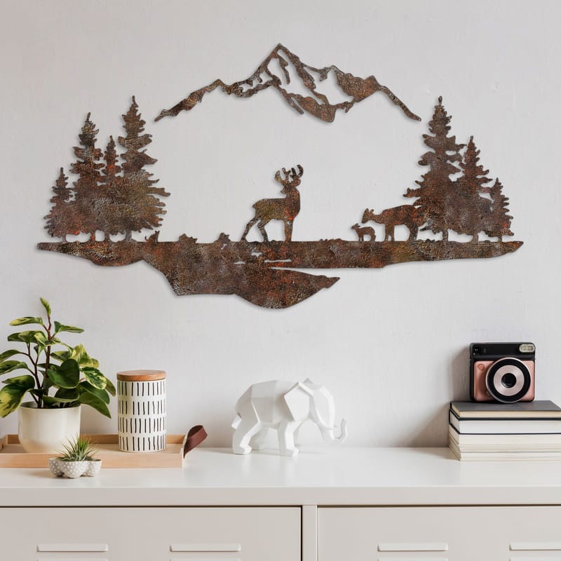 Decorative Metal Wall Accessory Wallxpert - Innredning - Bilder & kunst