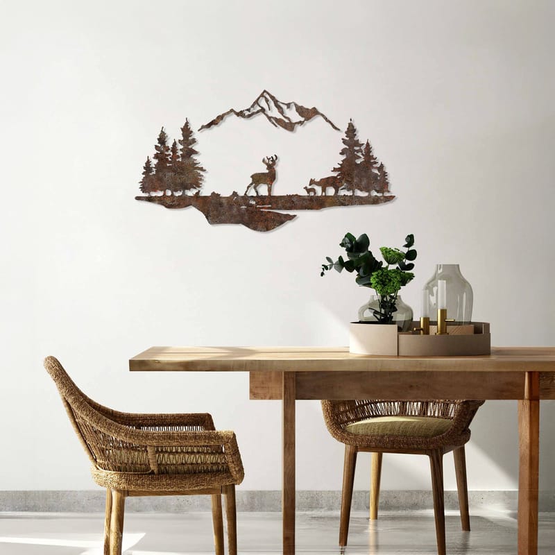Decorative Metal Wall Accessory Wallxpert - Innredning - Bilder & kunst