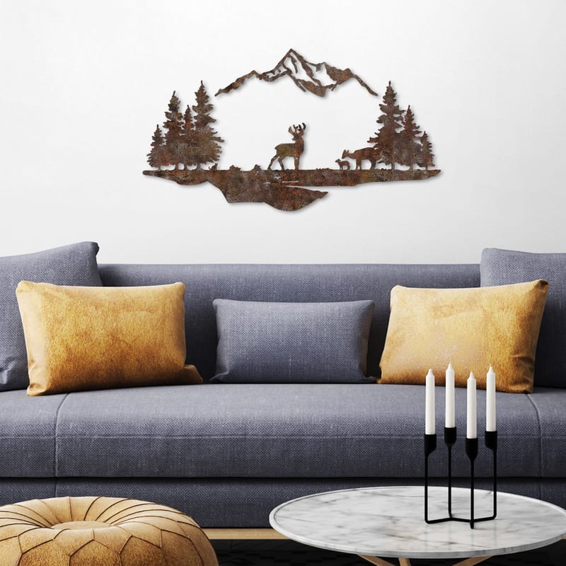 Decorative Metal Wall Accessory Wallxpert - Innredning - Bilder & kunst