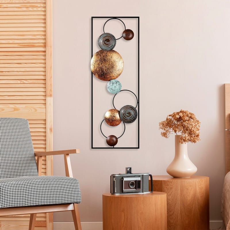 Decorative Metal Wall Accessory Wallxpert - Innredning - Bilder & kunst
