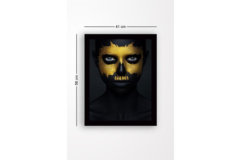 Dekorativ InnRammemet MDF-maling 41x56 cm - Flerfarget - Innredning - Bilder & kunst