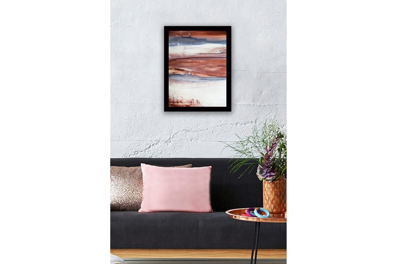 Dekorativ InnRammemet MDF-maling 41x56 cm - Flerfarget - Innredning - Bilder & kunst