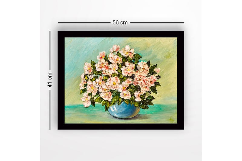 Dekorativ InnRammemet MDF-maling 41x56 cm - Flerfarget - Innredning - Bilder & kunst