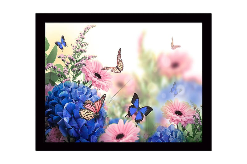 Dekorativ InnRammemet MDF-maling 41x56 cm - Flerfarget - Innredning - Bilder & kunst