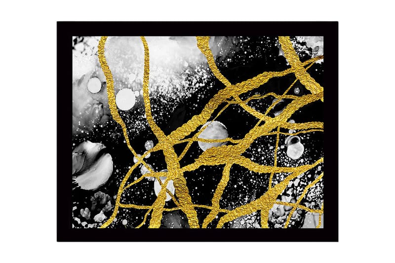 Dekorativ InnRammemet MDF-maling 41x56 cm - Flerfarget - Innredning - Bilder & kunst
