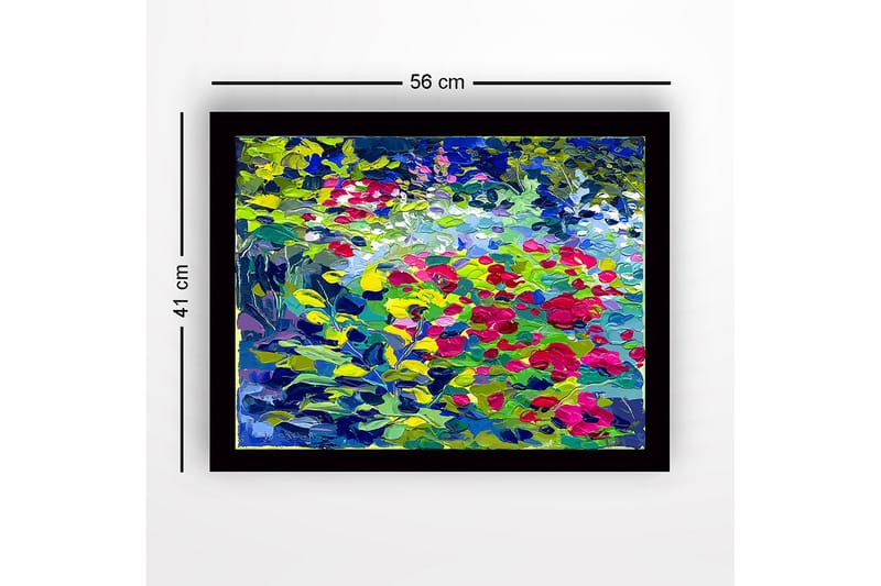 Dekorativ InnRammemet MDF-maling 41x56 cm - Flerfarget - Innredning - Bilder & kunst