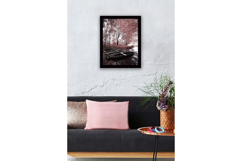 Dekorativ InnRammemet MDF-maling 41x56 cm - Flerfarget - Innredning - Bilder & kunst