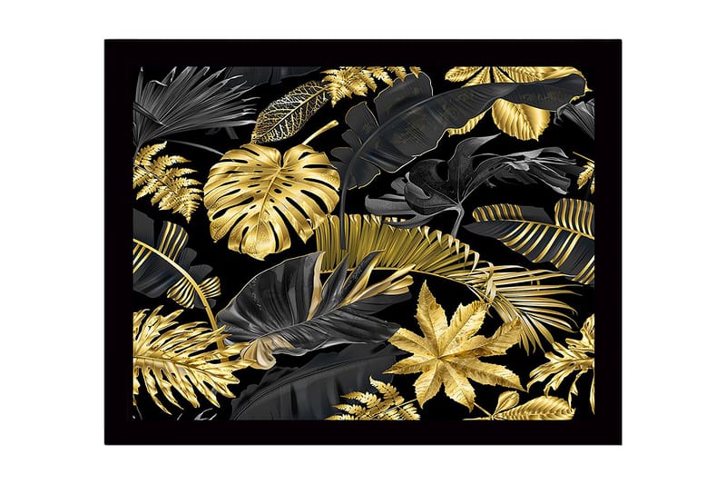 Dekorativ InnRammemet MDF-maling 41x56 cm - Flerfarget - Innredning - Bilder & kunst