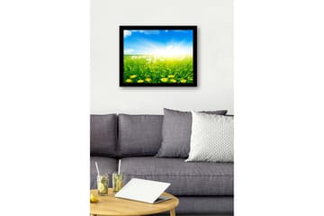 Dekorativ InnRammemet MDF-maling 41x56 cm - Flerfarget - Innredning - Bilder & kunst