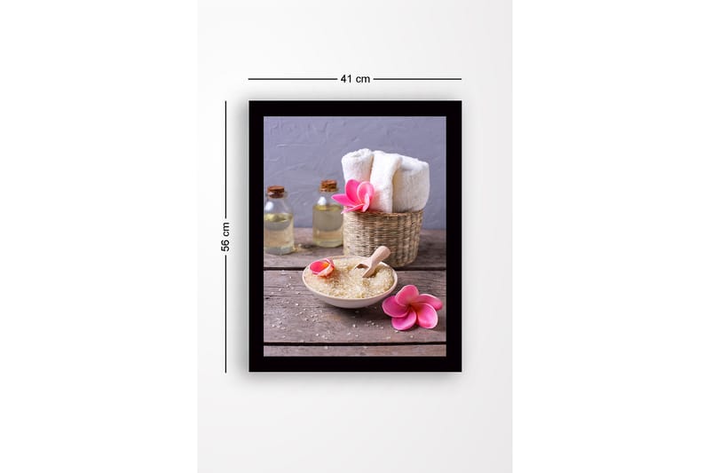 Dekorativ InnRammemet MDF-maling 41x56 cm - Flerfarget - Innredning - Bilder & kunst
