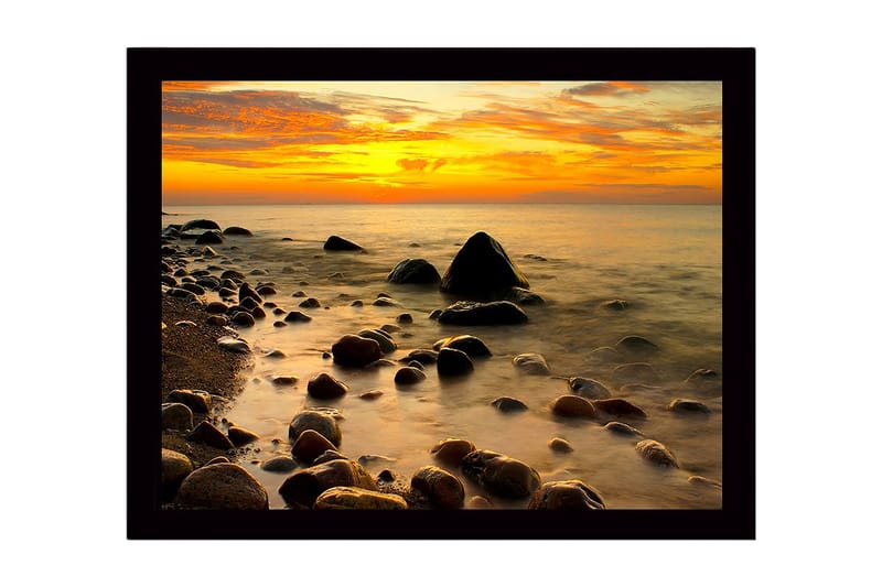 Dekorativ InnRammemet MDF-maling 41x56 cm - Flerfarget - Innredning - Bilder & kunst