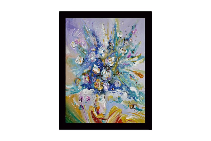 Dekorativ InnRammemet MDF-maling 41x56 cm - Flerfarget - Innredning - Bilder & kunst