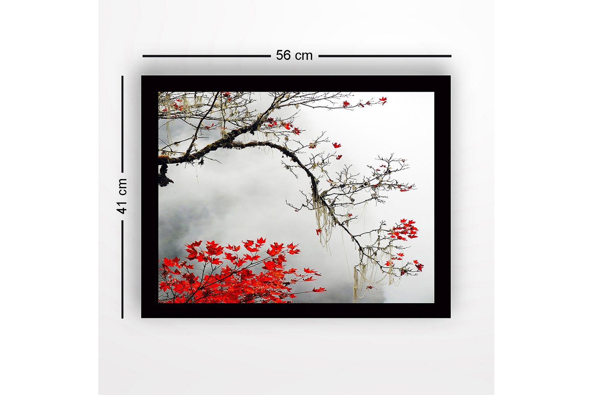 Dekorativ InnRammemet MDF-maling 41x56 cm - Flerfarget - Innredning - Bilder & kunst