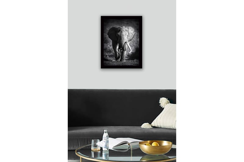 Dekorativ InnRammemet MDF-maling 41x56 cm - Flerfarget - Innredning - Bilder & kunst