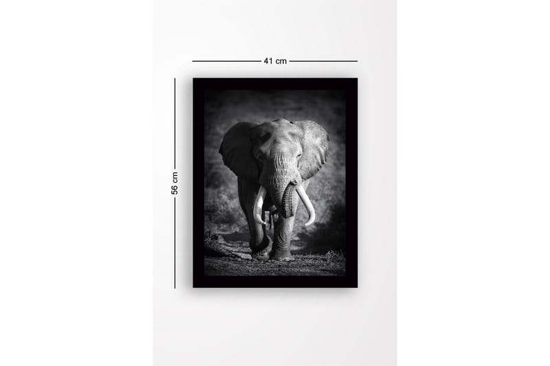 Dekorativ InnRammemet MDF-maling 41x56 cm - Flerfarget - Innredning - Bilder & kunst