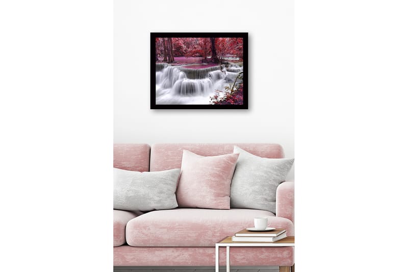 Dekorativ InnRammemet MDF-maling 41x56 cm - Flerfarget - Innredning - Bilder & kunst
