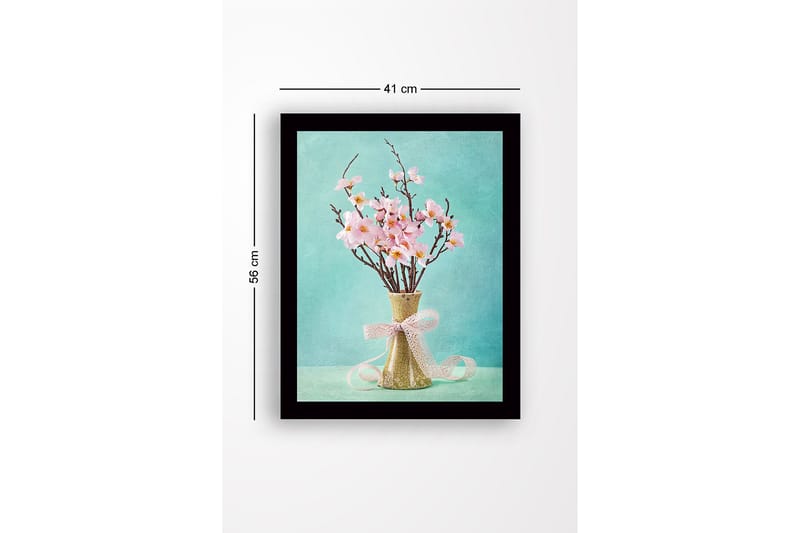 Dekorativ InnRammemet MDF-maling 41x56 cm - Flerfarget - Innredning - Bilder & kunst