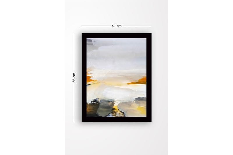 Dekorativ InnRammemet MDF-maling 41x56 cm - Flerfarget - Innredning - Bilder & kunst