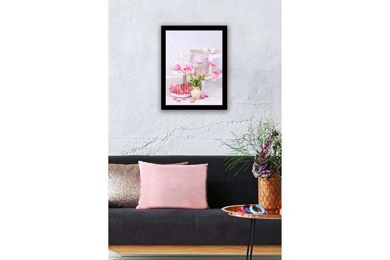 Dekorativ InnRammemet MDF-maling 41x56 cm - Flerfarget - Innredning - Bilder & kunst