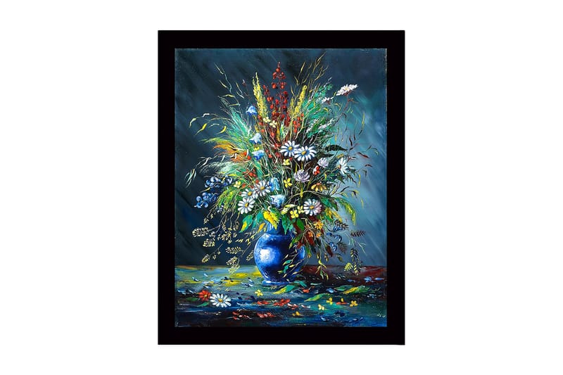 Dekorativ InnRammemet MDF-maling 41x56 cm - Flerfarget - Innredning - Bilder & kunst