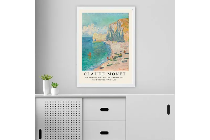 Dekorativt innrammet maleri Estevan Frameo Flerfarget (55 x 75 cm) - Multifarget - Innredning - Bilder & kunst - Male selv