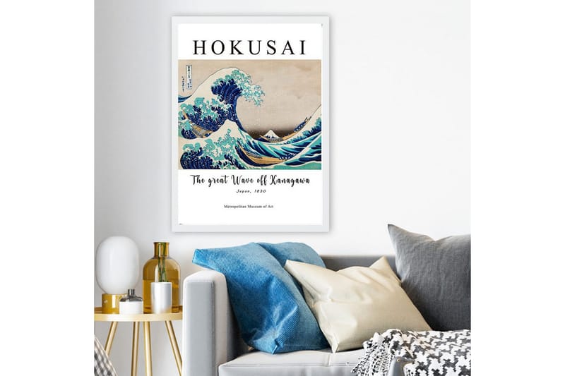 Dekorativt innrammet maleri Faiongrad Frameo Flerfarget (55 x 75 cm) - Multifarget - Innredning - Bilder & kunst - Male selv