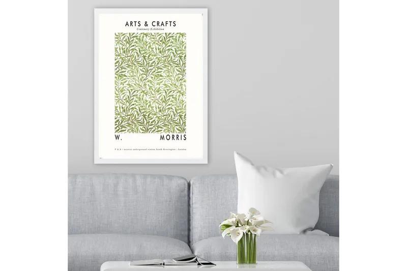 Dekorativt innrammet maleri Galorhaven Ticoman Flerfarget (35 x 45 cm) - Multifarget - Innredning - Bilder & kunst - Male selv