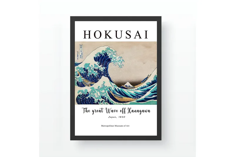 Dekorativt innrammet maleri Masafumi Ticoman Flerfarget (35 x 45 cm), Multifarget