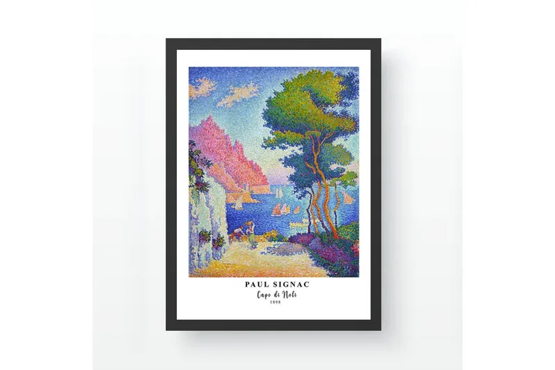 Dekorativt innrammet maleri Noriorstead Ticoman Multicolor (35 x 45 cm), Multifarget