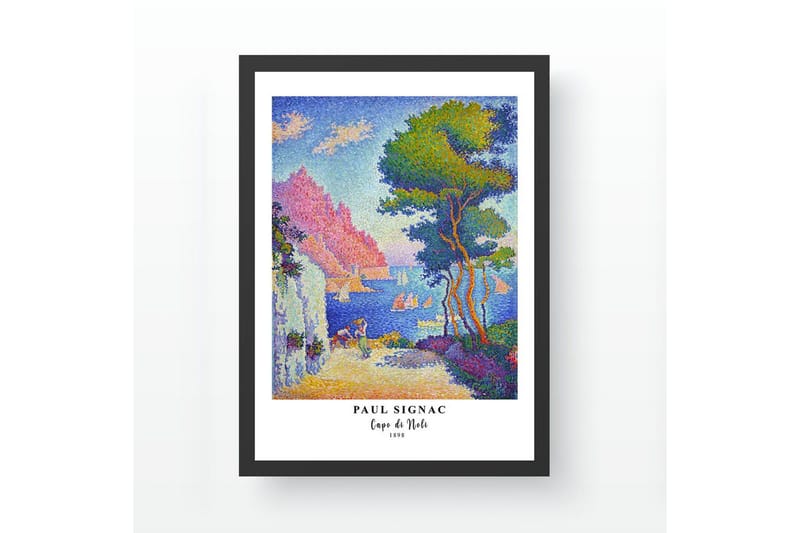 Dekorativt innrammet maleri Noriorstead Ticoman Multicolor (35 x 45 cm) - Multifarget - Innredning - Bilder & kunst - Male selv