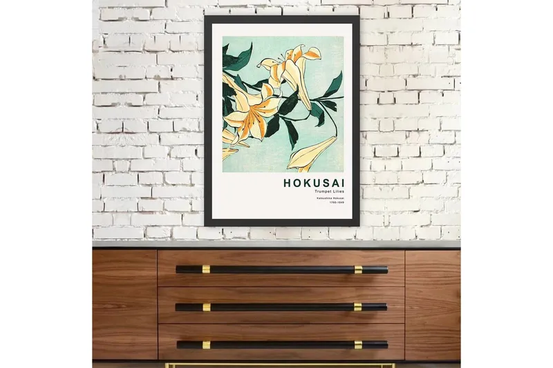 Dekorativt innrammet maleri Sia Ticoman Flerfarget (35 x 45 cm) - Multifarget - Innredning - Bilder & kunst - Male selv